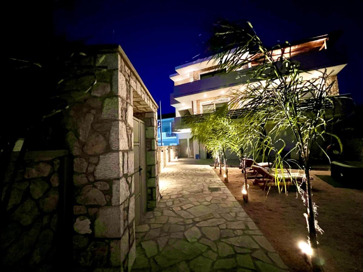 Odyssea Top View & Hot Jacuzzi Front Beach Kremasti  Ngoại thất bức ảnh