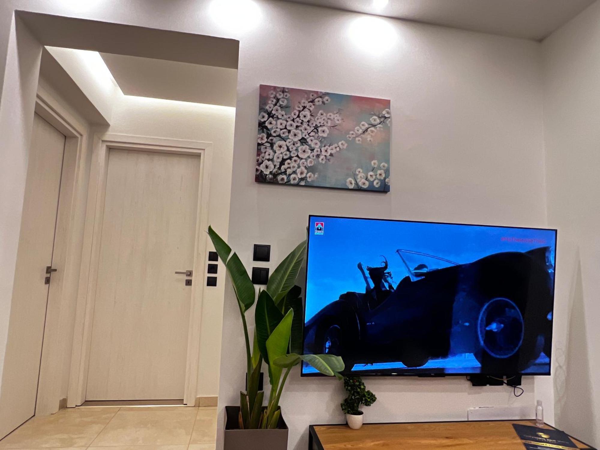 Odyssea Top View & Hot Jacuzzi Front Beach Kremasti  Ngoại thất bức ảnh